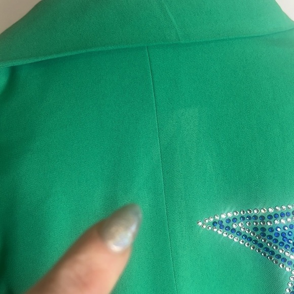 Dallas Cowboys Custom Bedazzled Blazer by Moving Forward Design - Picture 6 of 7